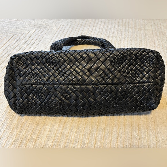 FALOR - Woven Italian Leather Tote - Picture 6 of 11
